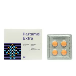 Partamol Extra (10 vỉ x 4 viên/hộp)