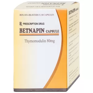 Thuốc tăng cường miễn dịch Betnapin 80mg (6 vỉ x 10 viên/hộp)