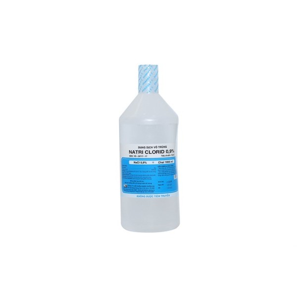 Dung dịch vô trùng Natri Clorid 0.9% F.T.Pharma (1000ml)