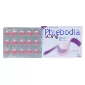 Phlebodia 600mg (2 vỉ x 15 viên/hộp)