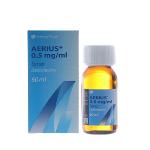 Siro điều trị viêm mũi dị ứng Aerius 0.5mg/ml (60ml)