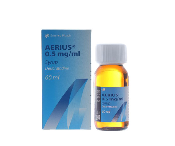 Siro điều trị viêm mũi dị ứng Aerius 0.5mg/ml (60ml)