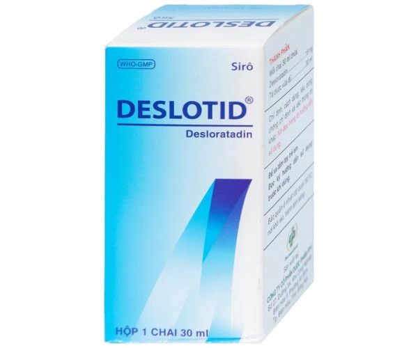 Thuốc làm giảm triệu chứng viêm mũi dị ứng Deslotid (30ml)