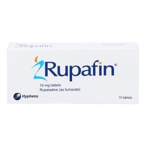 Thuốc điều trị viêm mũi dị ứng, mề đay Rupafin 10mg (10 viên/hộp)