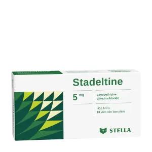 Stadeltine 5mg (5 vỉ x 10 viên/hộp)