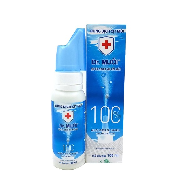 Dung dịch xịt mũi Dr.Muối (100ml)