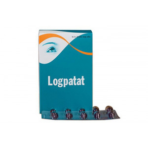 Thuốc bổ mắt Logpatat 25mg (6 vỉ x 10 viên/hộp)
