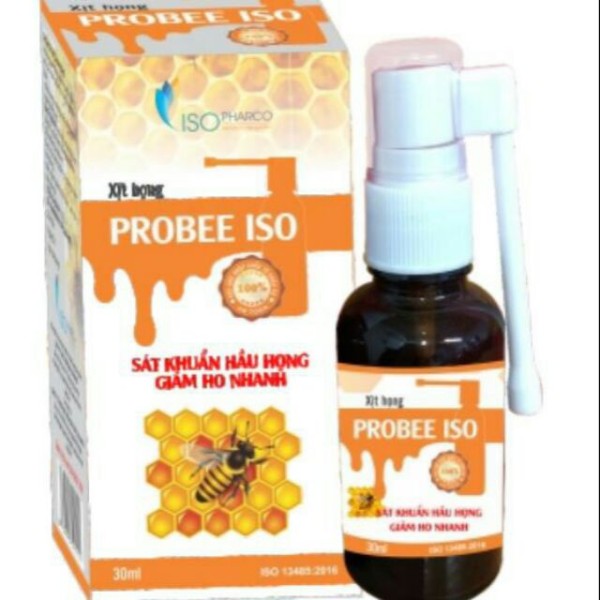 Xịt keo ong Probee Iso (30ml)