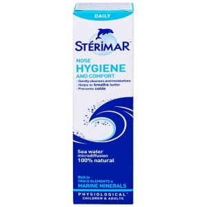Dung dịch nước biển tinh khiết xịt mũi Sterimar Nose Hygiene And Comfort (50ml)