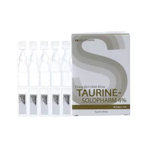 Taurine Solopharm 4% (20 ống/hộp)