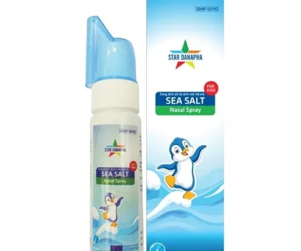 Sea Salt Nasal Spray for kids (80ml) Dung dịch xịt vệ sinh mũi