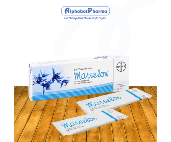 Thuốc tránh thai hàng ngày Marvelon (21 viên/hộp)
