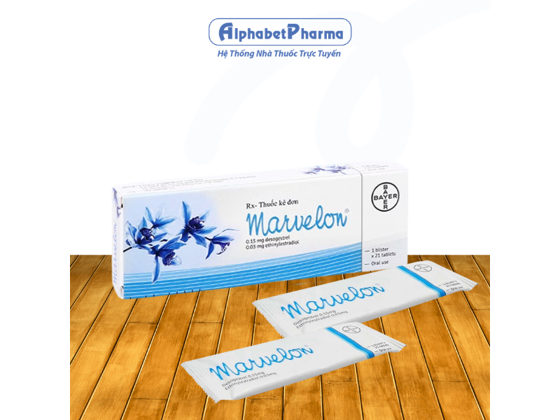 Thuốc tránh thai hàng ngày Marvelon (21 viên/hộp)
