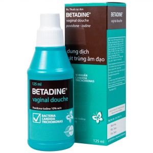 Dung dịch sát trùng âm đạo Betadine vaginal douche (125ml)