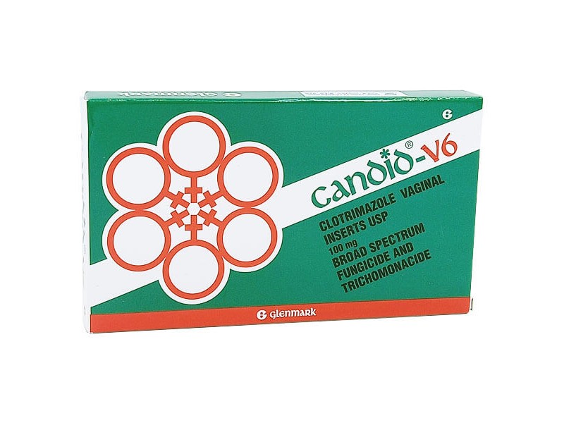 Viên đặt âm đạo trị nhiễm nấm Candida Candid-V6 (6 viên/hộp)