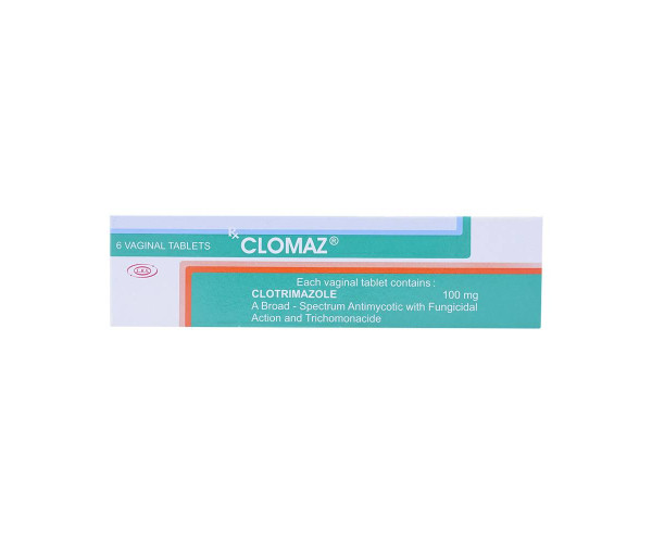 Thuốc điều trị viêm nhiễm phụ khoa Clomaz 100mg (6 viên/hộp)