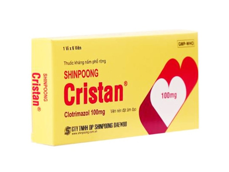 Viên đặt phụ khoa Cristan (6 viên/hộp)