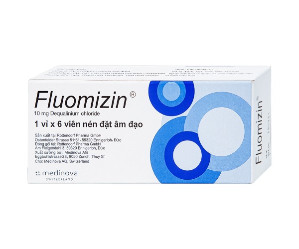 Viên đặt phụ khoa Fluomizin (6 viên/hộp)