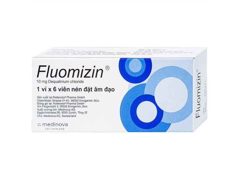 Viên đặt phụ khoa Fluomizin (6 viên/hộp)
