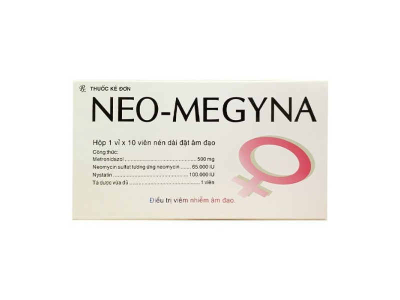 Thuốc đặt phụ khoa Neo-Megyna (10 viên/hộp)