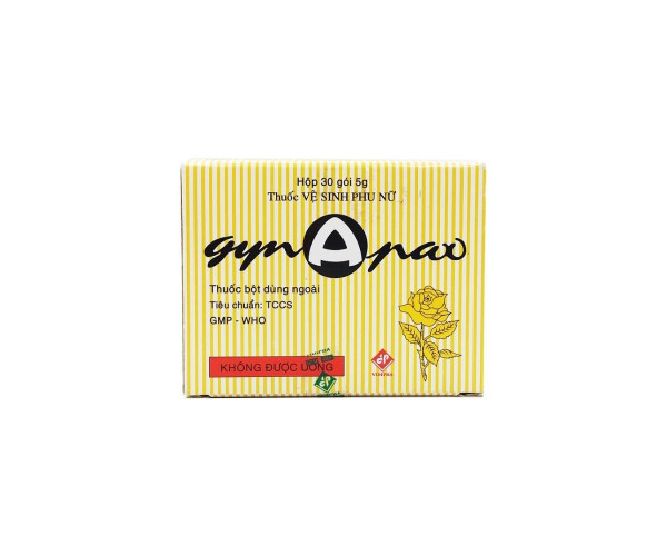 Thuốc vệ sinh vùng kín phụ nữ, khử mùi hôi Gynapax (30 gói x 5g/hộp)