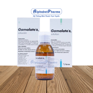 Siro trị suy nhược thần kinh Gamalate B6 solution (80ml)