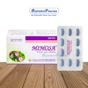 Thuốc an thần Mimosa (5 vỉ x 10 viên/hộp)