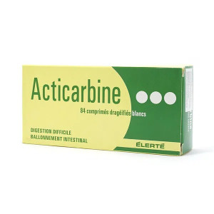 Thuốc trị tiêu chảy Acticarbine (4 vỉ x 21 viên/hộp)