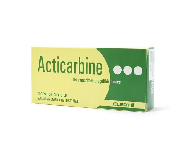 Thuốc trị tiêu chảy Acticarbine (4 vỉ x 21 viên/hộp)