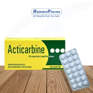 Acticarbine (4 vỉ x 21 viên/hộp)