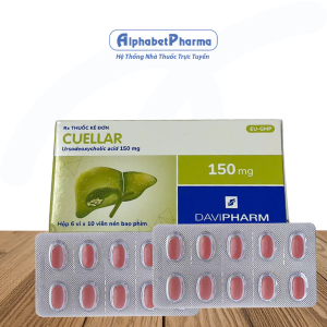 Thuốc điều trị bệnh gan Cuellar 150mg (6 vỉ x 10 viên/hộp)
