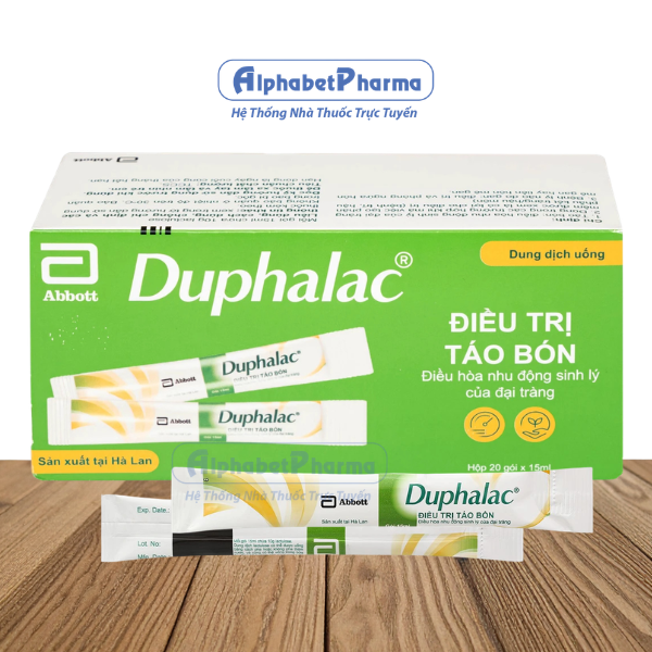Thuốc điều trị táo bón Duphalac 667g/l (20 gói/hộp)