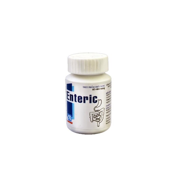 Thuốc hỗ trợ điều trị viêm ruột cấp và mãn tính Enteric caps (60 viên/chai)