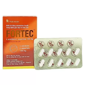 Thuốc trị bệnh gan Fortec (5 vỉ x 10 viên/hộp)