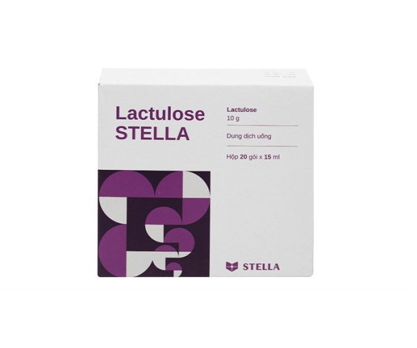 Dung dịch uống điều trị táo bón mạn tính Lactulose (20 gói/hộp)