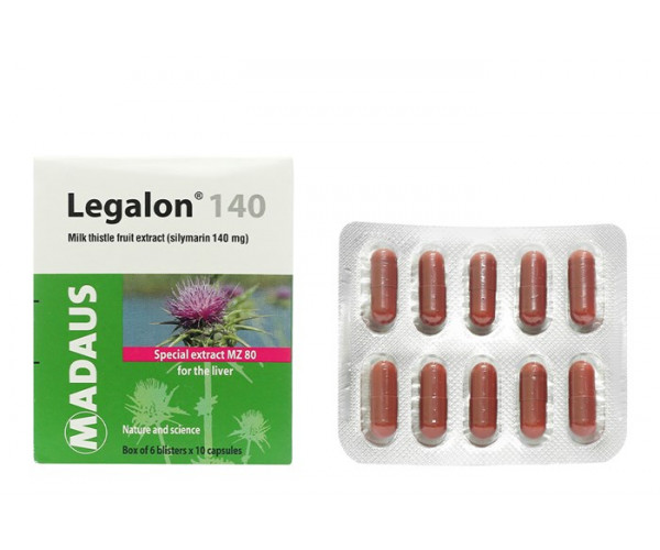 Thuốc Legalon 140mg (6 vỉ x 10 viên/hộp)