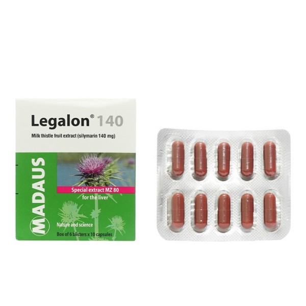 Thuốc Legalon 140mg (6 vỉ x 10 viên/hộp)