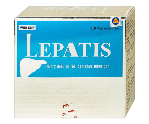 Thuốc hỗ trợ điều trị rối loạn chức năng gan Lepatis 80mg (20 vỉ x 5 viên/hộp)