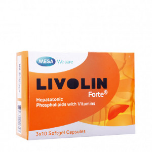 Thuốc cải thiện chức năng gan Livolin Forte (3 vỉ x 10 viên/hộp)