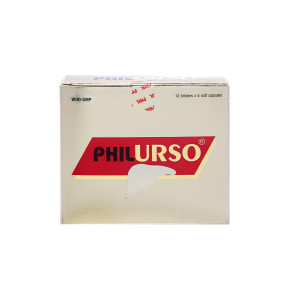 Thuốc hỗ trợ điều trị bệnh lý về gan mật Philurso (12 vỉ x 5 viên/hộp)