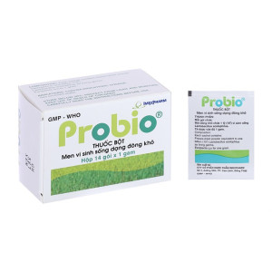 Thuốc cốm vi sinh sống dạng khô điều trị viêm ruột cấp và mãn tính Probio (14 gói/hộp)