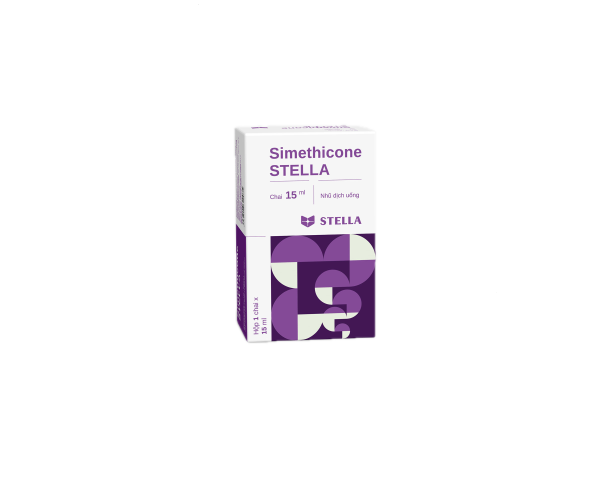 Nhũ dịch uống trị đầy hơi, khó tiêu Simethicone Stella (15ml)