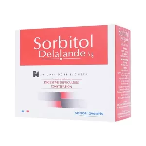 Sorbitol Delalande Sanofi 5g (20 gói/hộp)