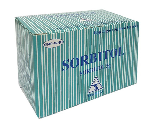 Thuốc điều trị triệu chứng khó tiêu, táo bón Sorbitol Tipharco 5g (20 gói/hộp)