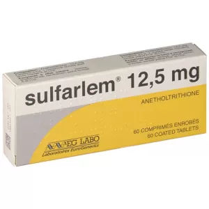 Sulfarlem 12.5mg (2 vỉ x 30 viên/hộp)