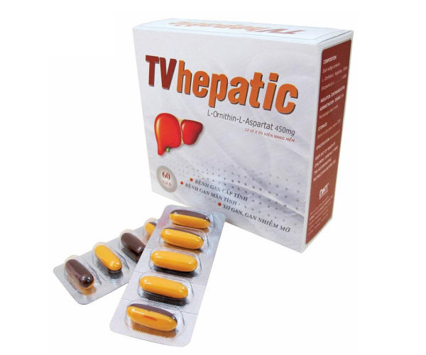 Thuốc trị bệnh gan TV Hepatic (60 viên/hộp)