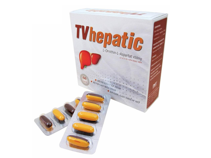Thuốc trị bệnh gan TV Hepatic (60 viên/hộp)