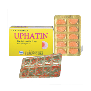 Thuốc điều trị chứng táo bón Uphatin 5mg (3 vỉ x 10 viên/hộp)