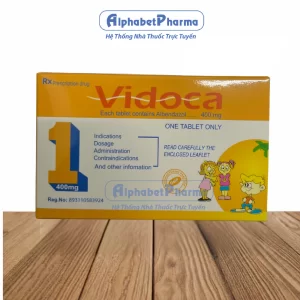 Thuốc trị giun, sán Vidoca 400mg