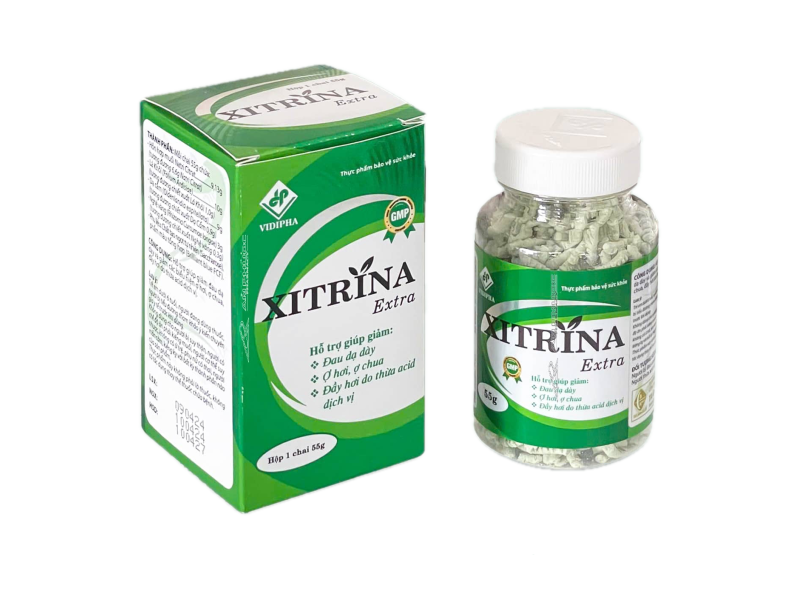 Thuốc cốm trị đau dạ dày, không tiêu & thừa acid Xitrina extra (55g)